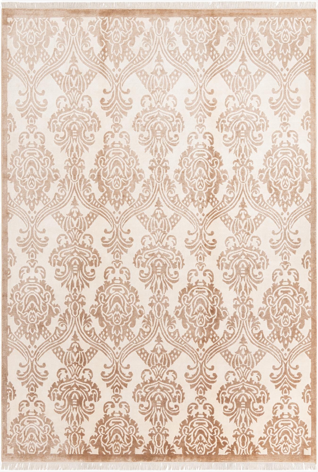  6' 9 x 9' 11  Hand Knotted Darya Wool Rug