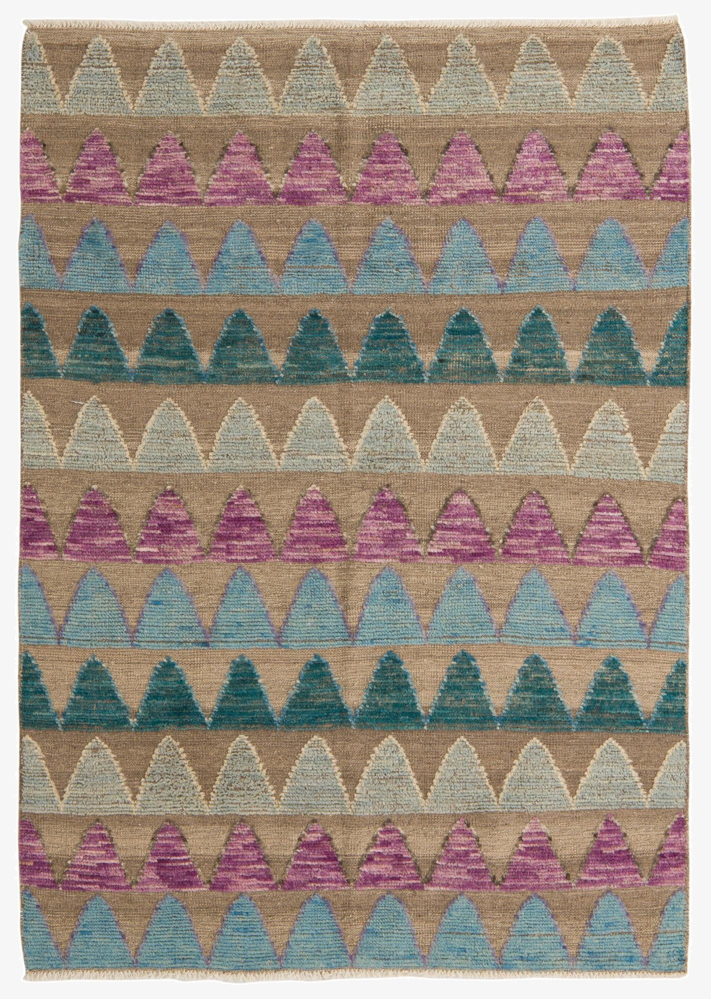  5' x 7'  Hand Knotted Darya Wool Rug