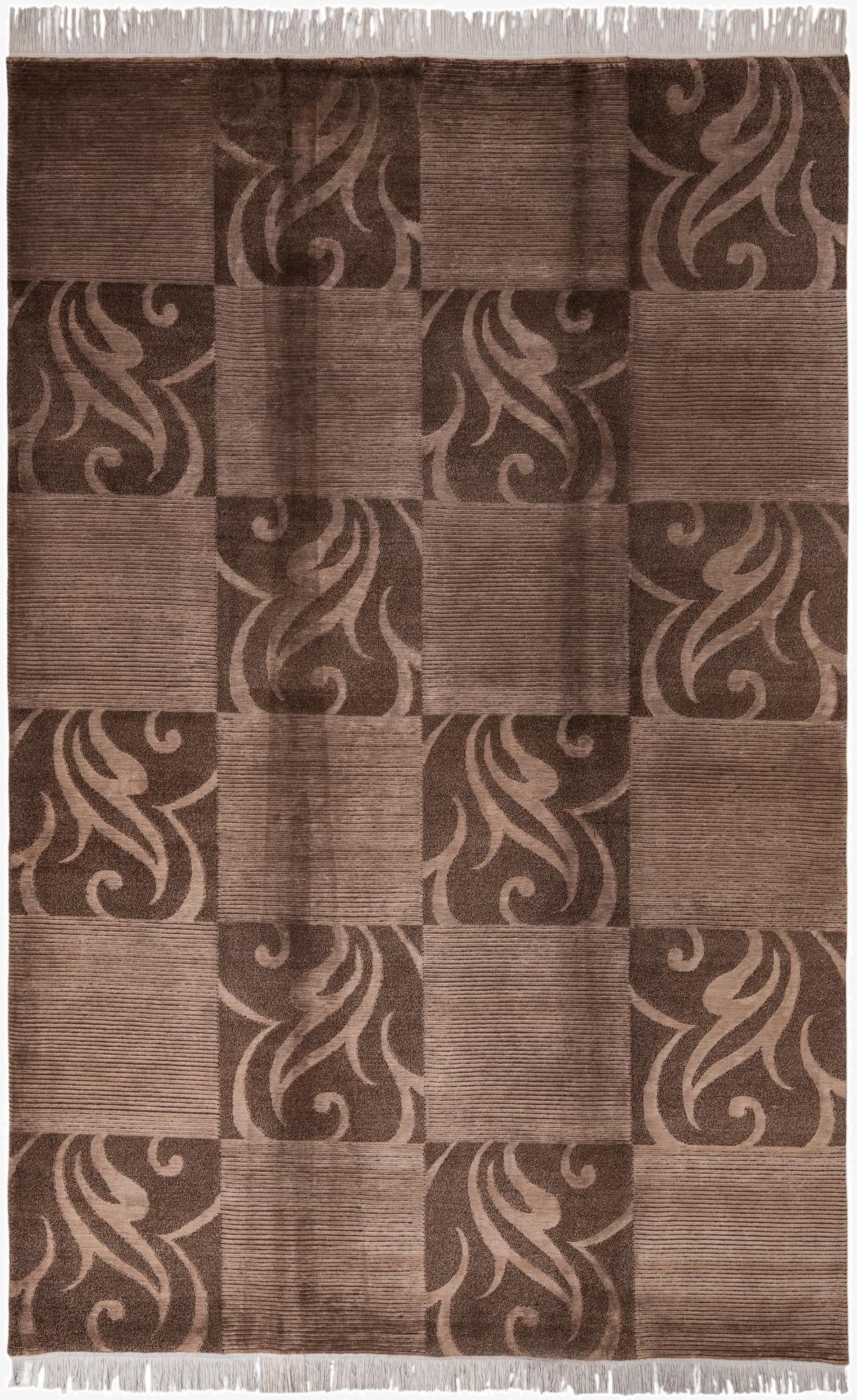  6' 8 x 10' 3  Hand Knotted Darya Wool Rug