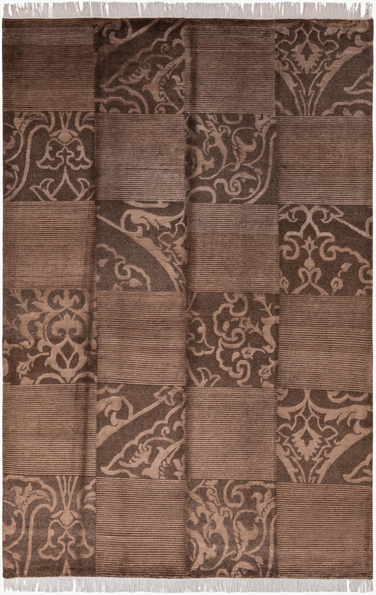  6' 9 x 10' 2  Hand Knotted Darya Wool Rug