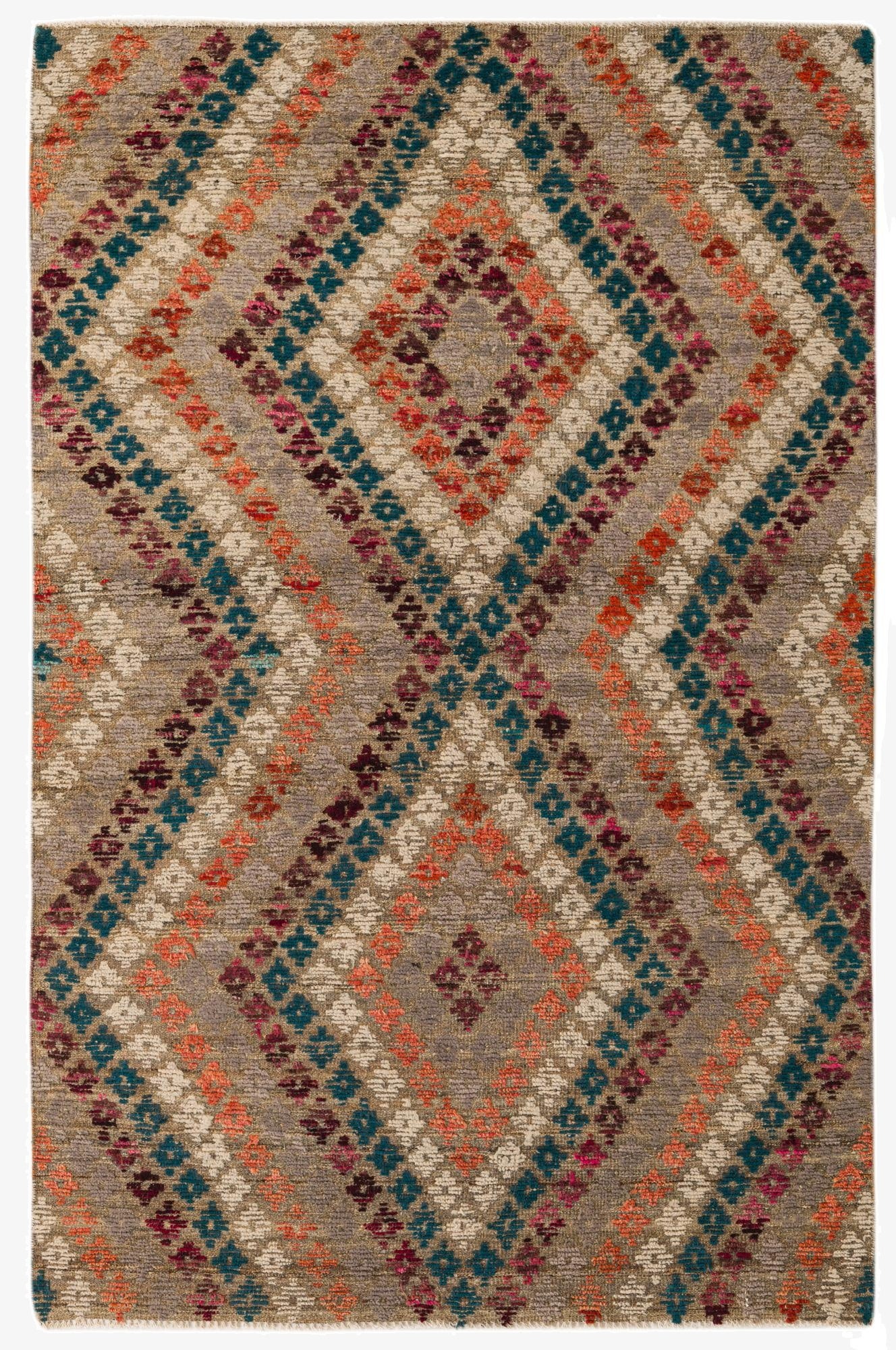  5' 7 x 8' 7  Hand Knotted Darya Wool Rug
