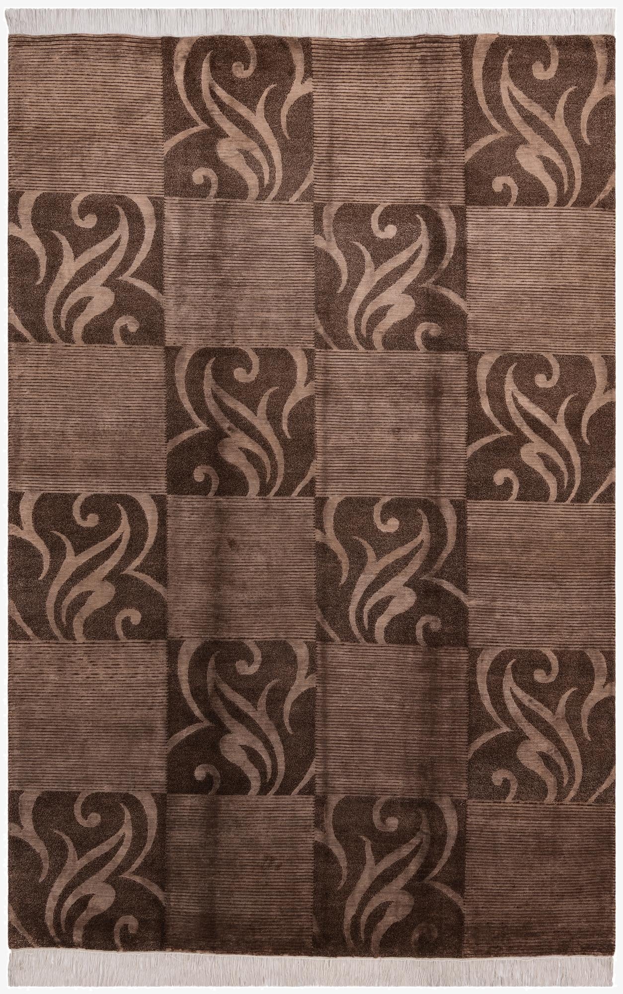  6' 8 x 9' 11  Hand Knotted Darya Wool Rug