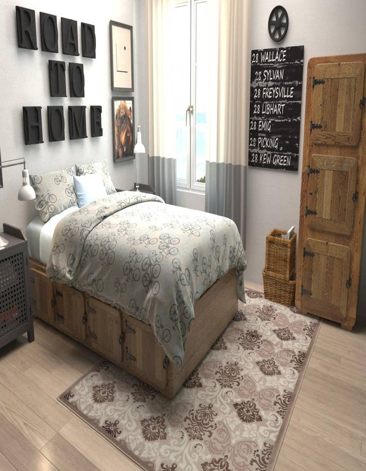 Detail image of  5' 3 x 7' 6 Diana Rug