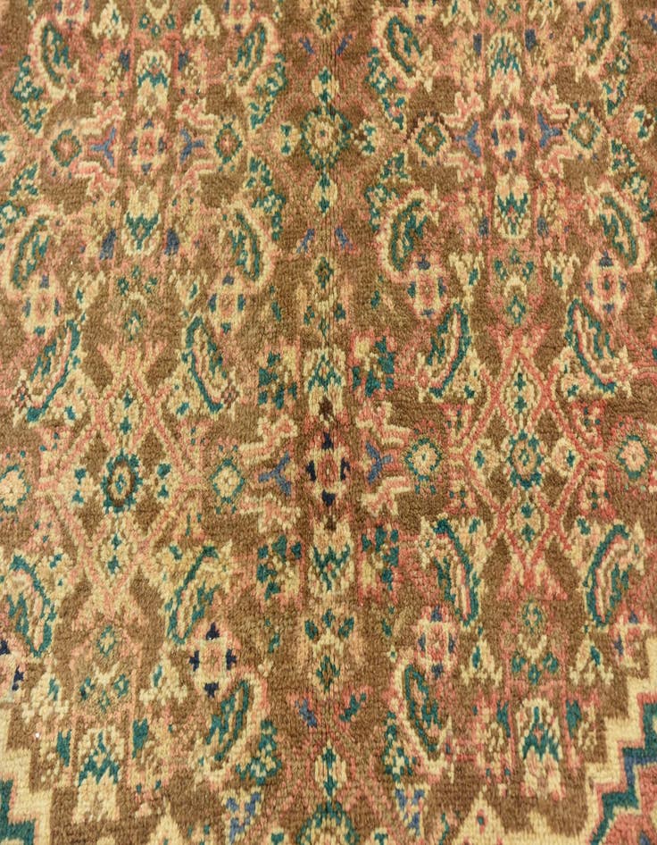 Detail image of  10' 5 x 14'  Hand Knotted Farahan Persian Wool Rug