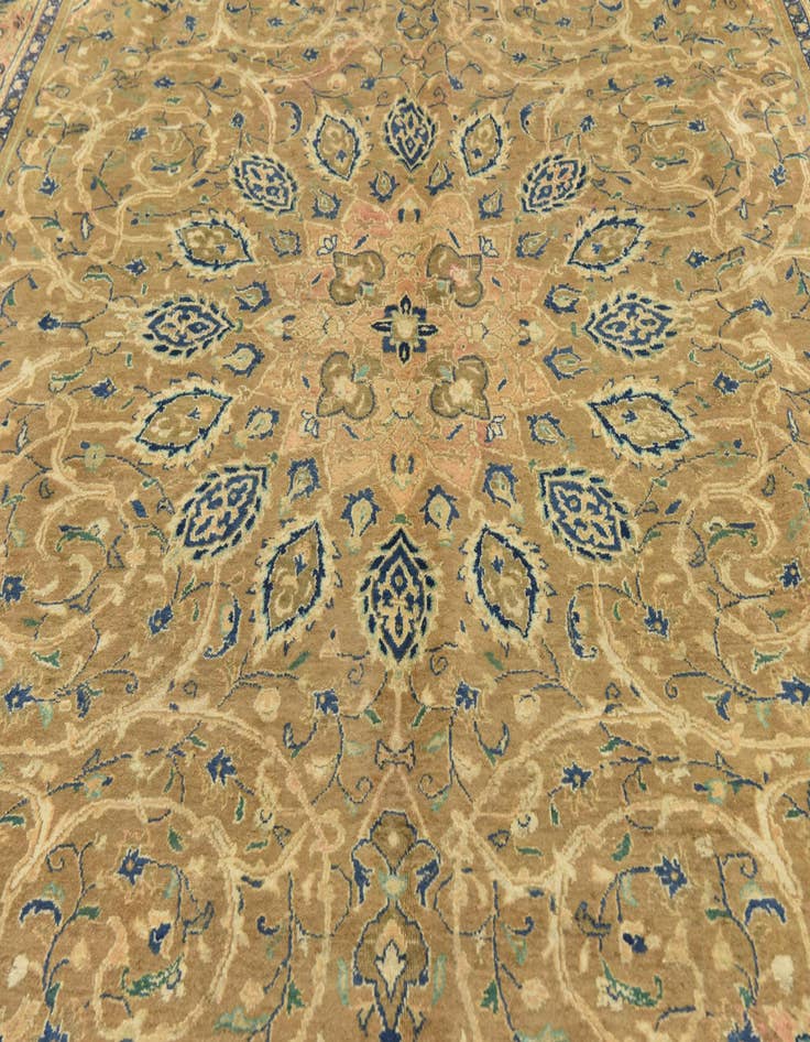 Detail image of  9' 9 x 13' 6  Hand Knotted Farahan Persian Wool Rug