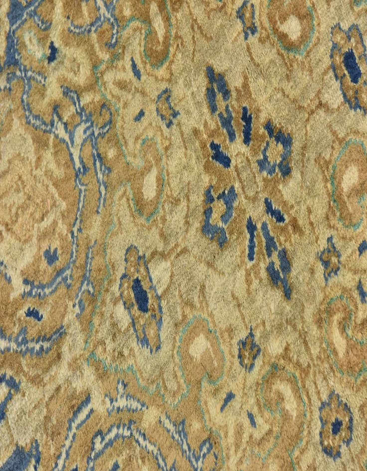 Detail image of  9' 8 x 12' 8  Hand Knotted Farahan Persian Wool Rug