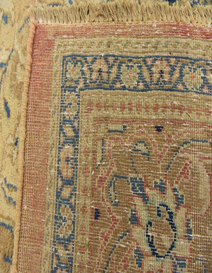 Detail image of  9' 8 x 12' 8  Hand Knotted Farahan Persian Wool Rug