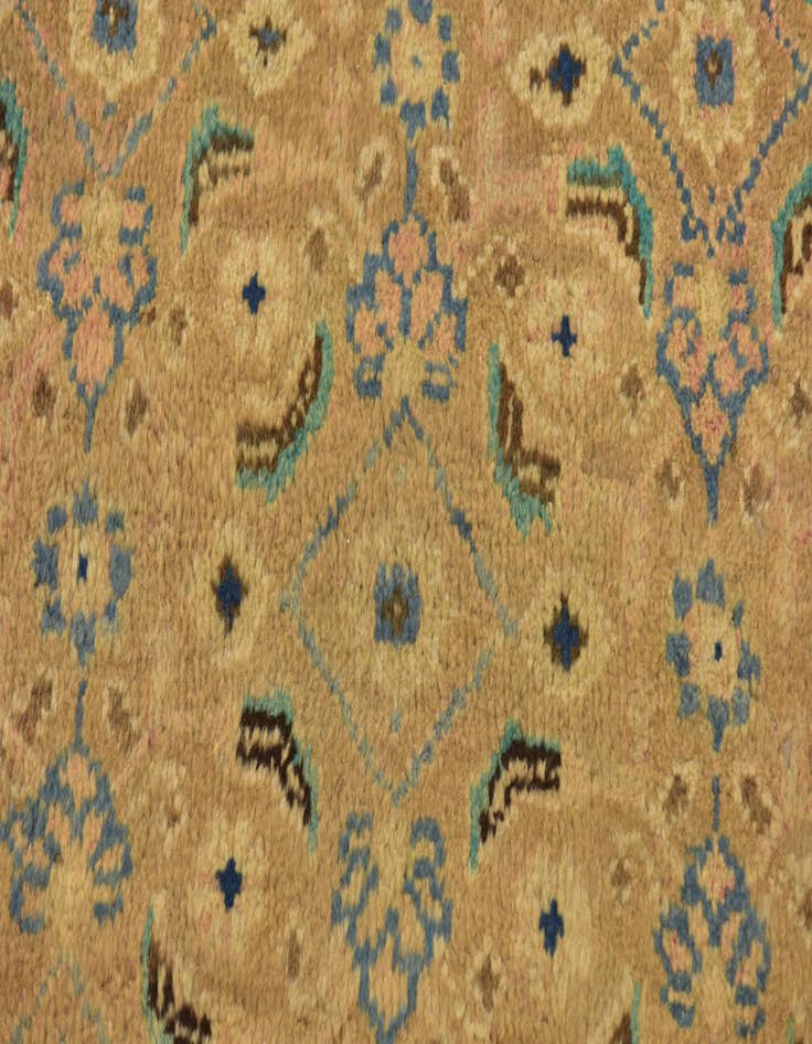 Detail image of  9' 9 x 13' 2  Hand Knotted Farahan Persian Wool Rug