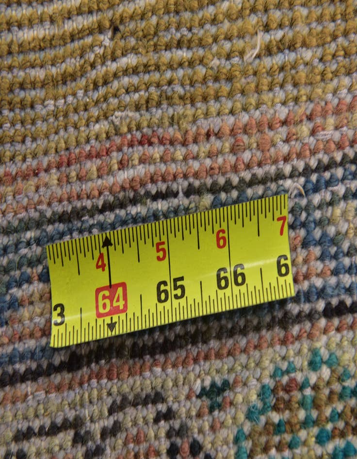 Detail image of  9' 9 x 13' 2  Hand Knotted Farahan Persian Wool Rug