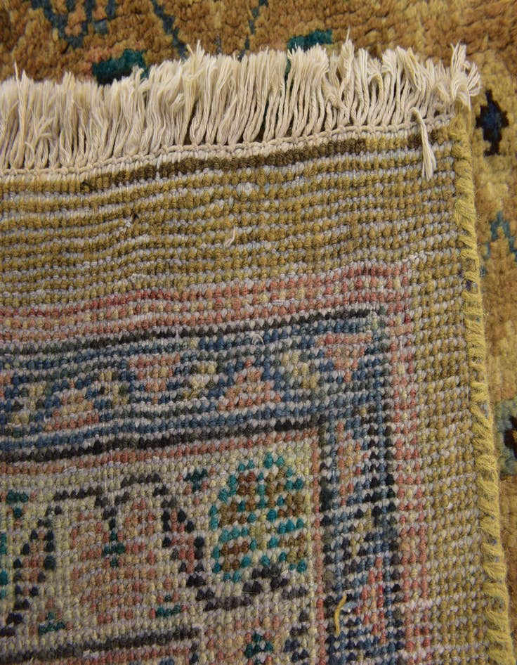Detail image of  9' 9 x 13' 2  Hand Knotted Farahan Persian Wool Rug