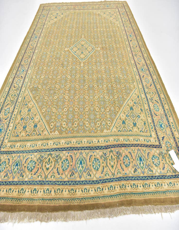 Detail image of  9' 10 x 13' 2  Hand Knotted Farahan Persian Wool Rug