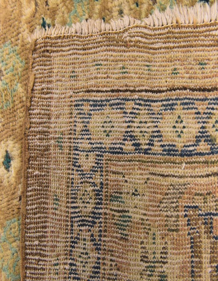 Detail image of  9' 8 x 13' 2  Hand Knotted Farahan Persian Wool Rug