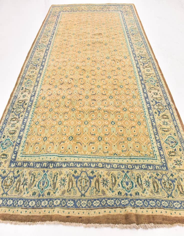 Detail image of  9' 8 x 13' 2  Hand Knotted Farahan Persian Wool Rug