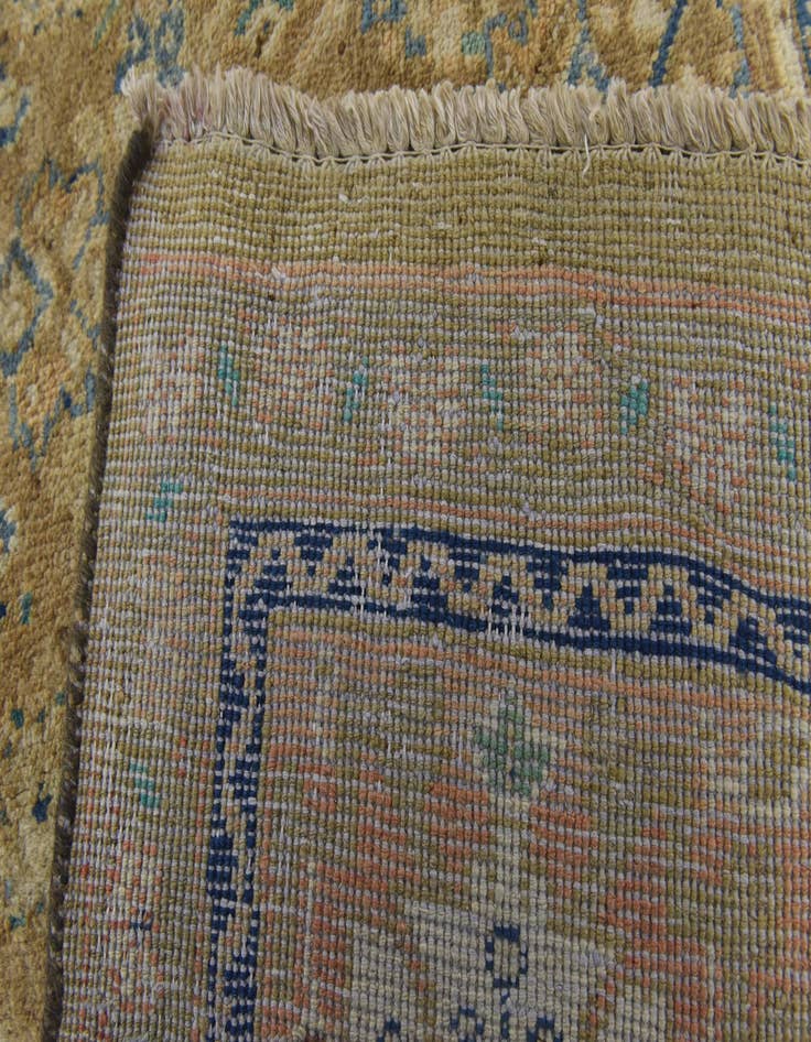 Detail image of  9' 3 x 12' 10  Hand Knotted Farahan Persian Wool Rug