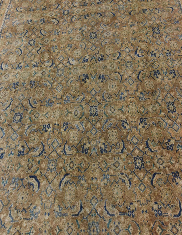 Detail image of  9' 3 x 12' 10  Hand Knotted Farahan Persian Wool Rug