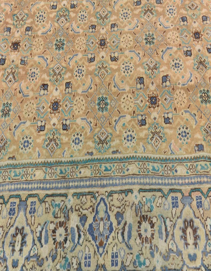 Detail image of  10' 3 x 12' 10  Hand Knotted Farahan Persian Wool Rug