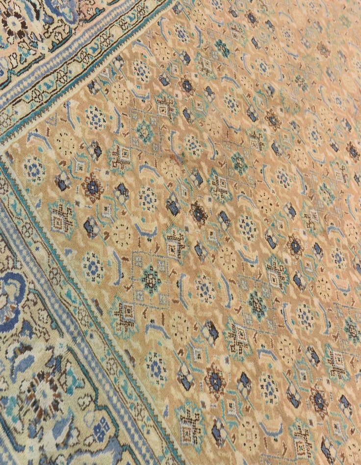 Detail image of  10' 3 x 12' 10  Hand Knotted Farahan Persian Wool Rug