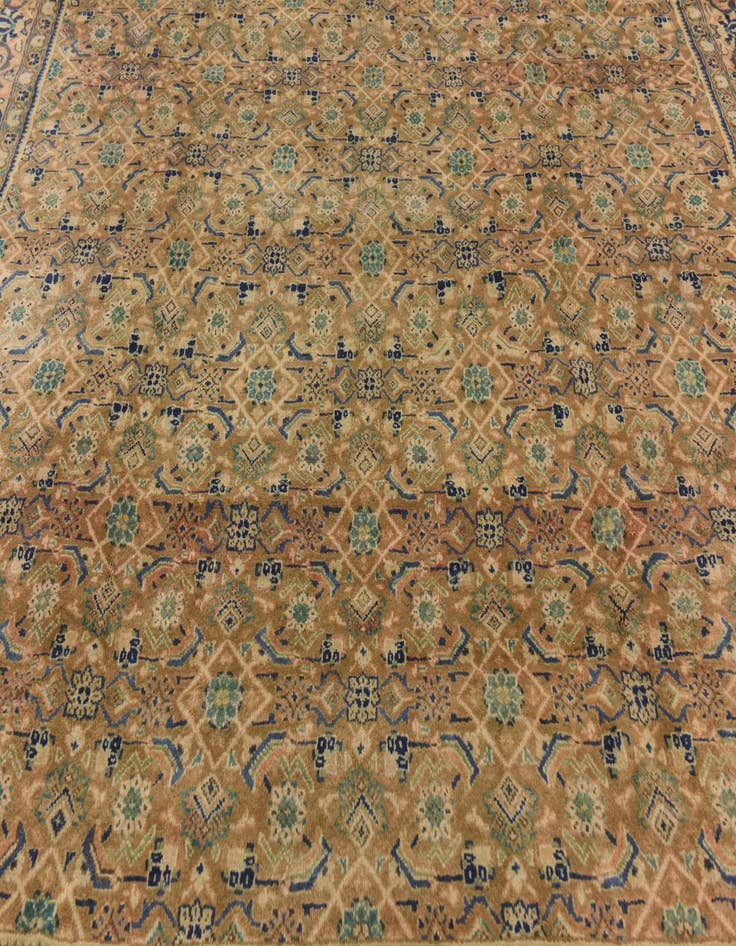 Detail image of  9' 8 x 13' 2  Hand Knotted Farahan Persian Wool Rug