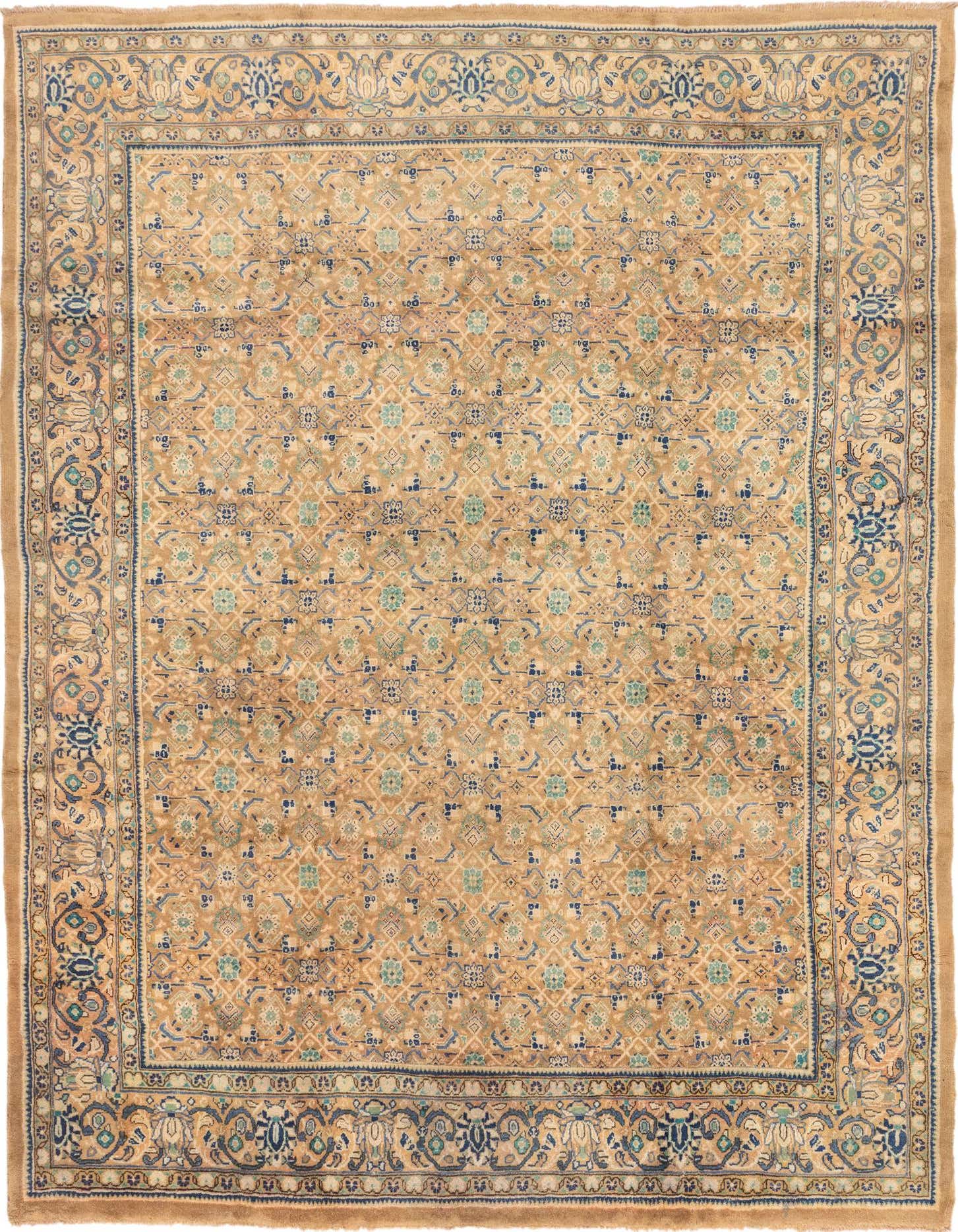 Primary image 9' 8 x 13' 2 Hand Knotted Farahan Persian Wool Rug