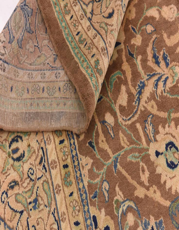 Detail image of  9' 9 x 12' 6  Hand Knotted Farahan Persian Wool Rug