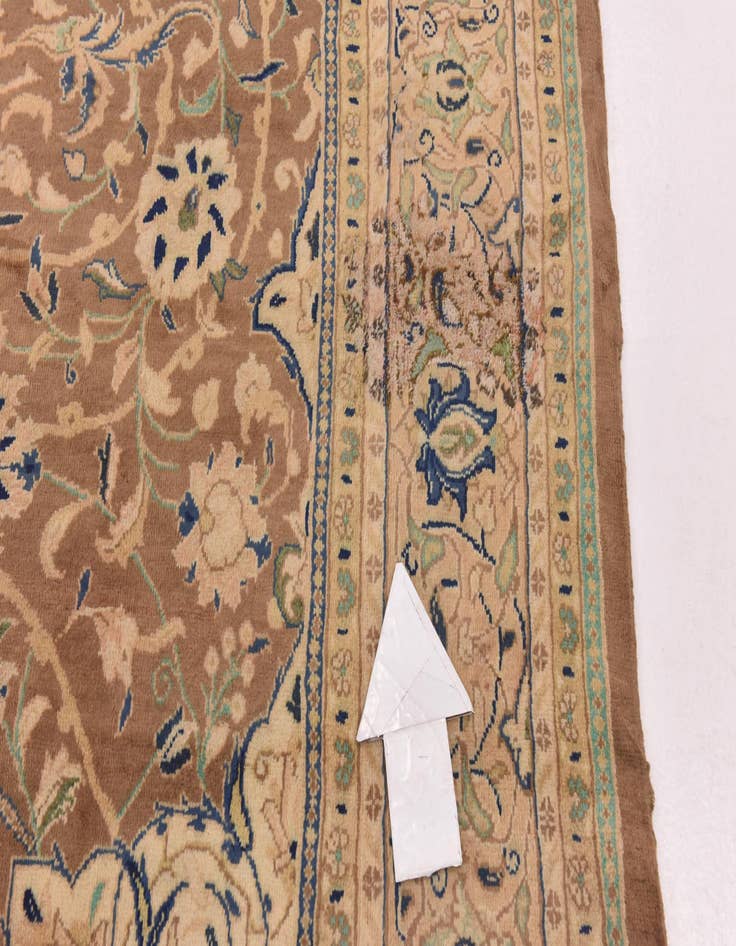 Detail image of  9' 9 x 12' 6  Hand Knotted Farahan Persian Wool Rug