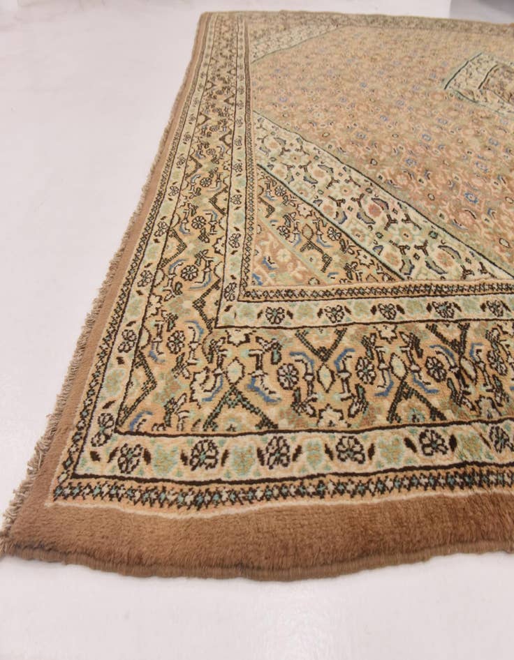 Detail image of  9' 10 x 13' 2  Hand Knotted Farahan Persian Wool Rug