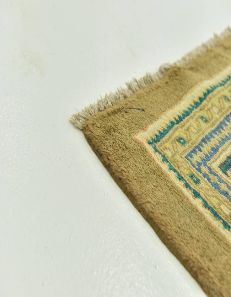 Detail image of  9' 9 x 13' 6  Hand Knotted Farahan Persian Wool Rug