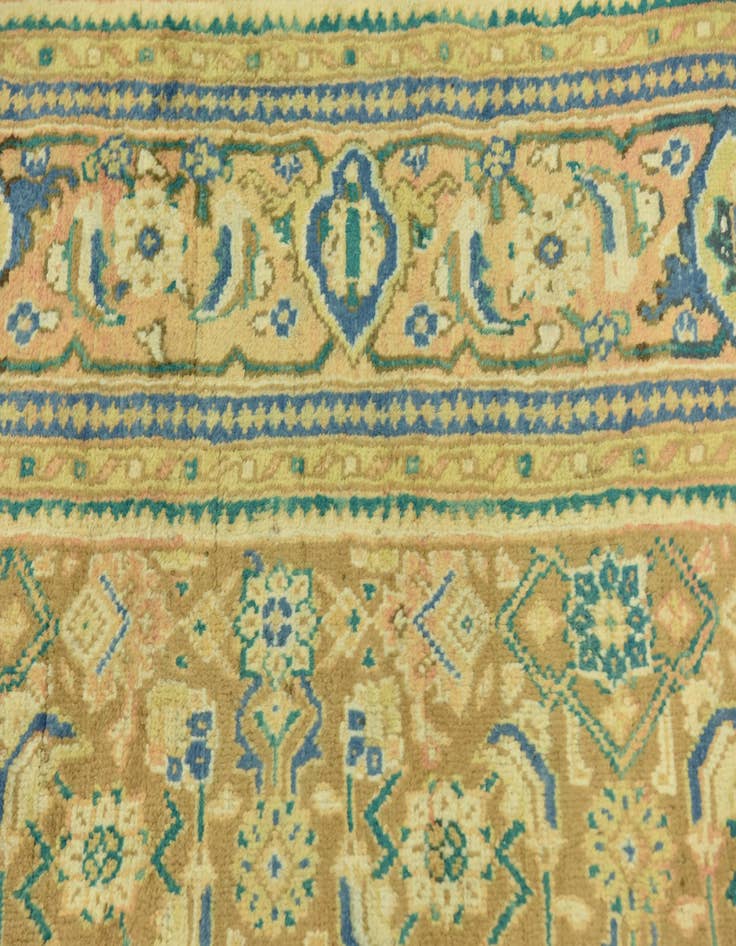 Detail image of  9' 9 x 13' 6  Hand Knotted Farahan Persian Wool Rug