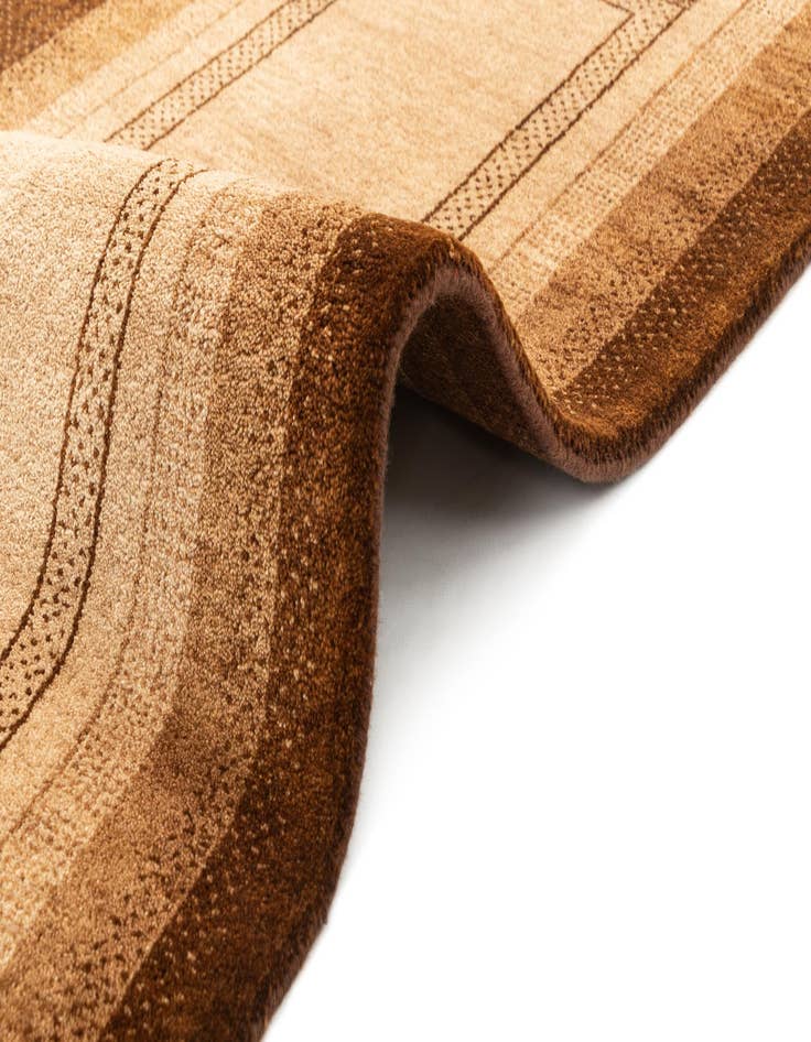 Detail image of  2' 5 x 4' 8  Hand Knotted Gabbeh Wool Rug