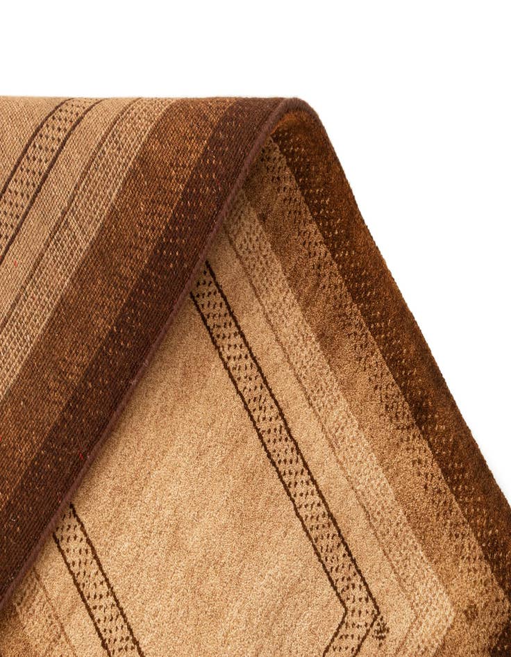 Detail image of  2' 5 x 4' 8  Hand Knotted Gabbeh Wool Rug