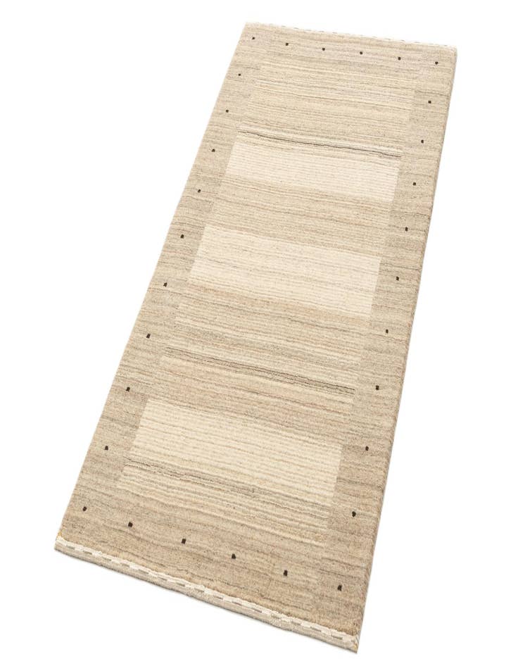 Detail image of  2' 5 x 4' 8  Hand Knotted Gabbeh Wool Rug