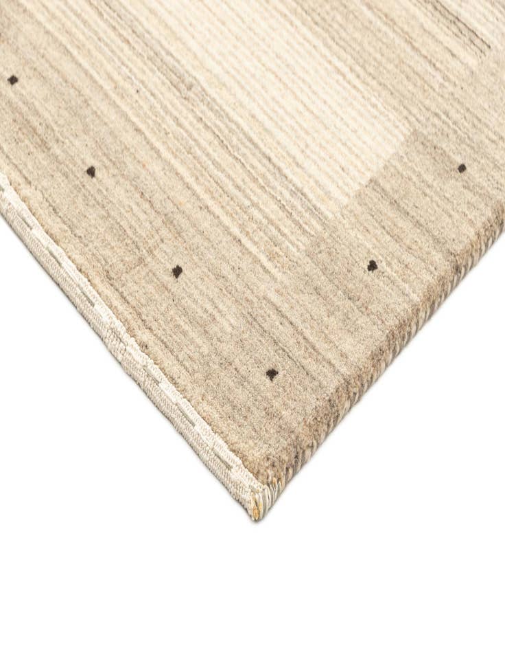 Detail image of  2' 5 x 4' 8  Hand Knotted Gabbeh Wool Rug