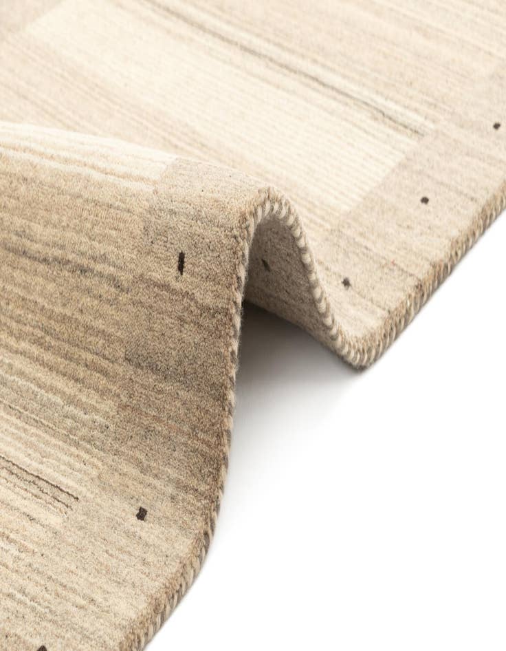 Detail image of  2' 5 x 4' 8  Hand Knotted Gabbeh Wool Rug