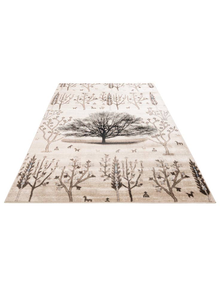 Detail image of  5' 3 x 7' 8 Gabbeh Rug