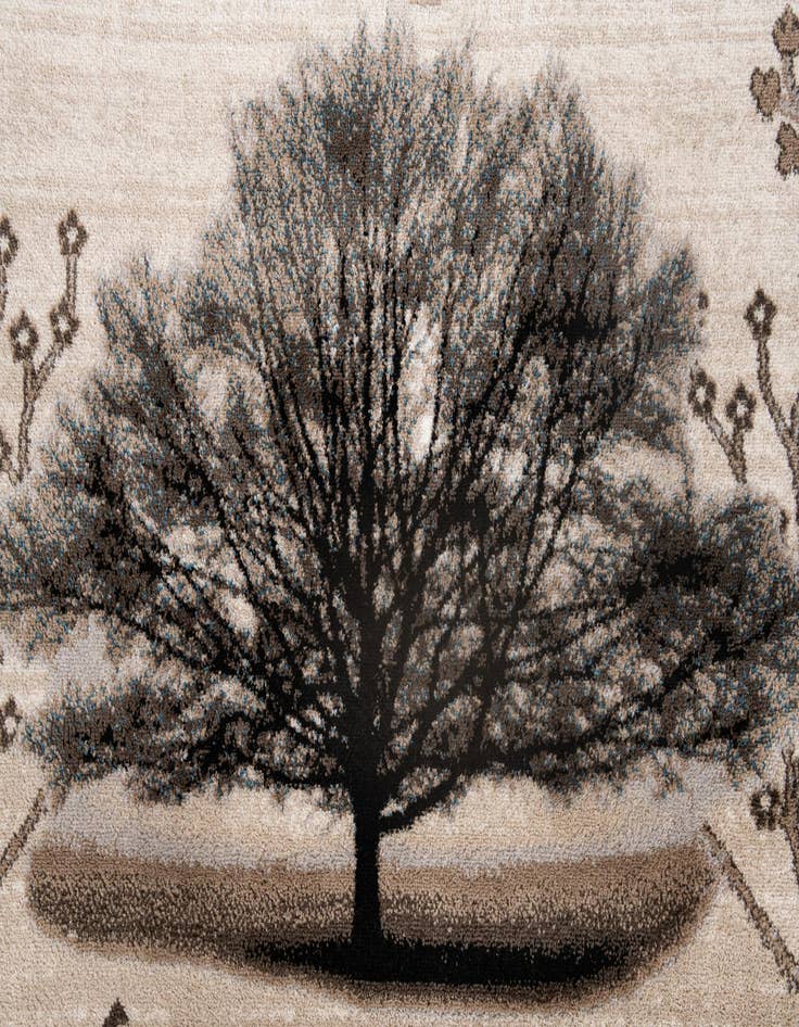 Detail image of  5' 3 x 7' 8 Gabbeh Rug