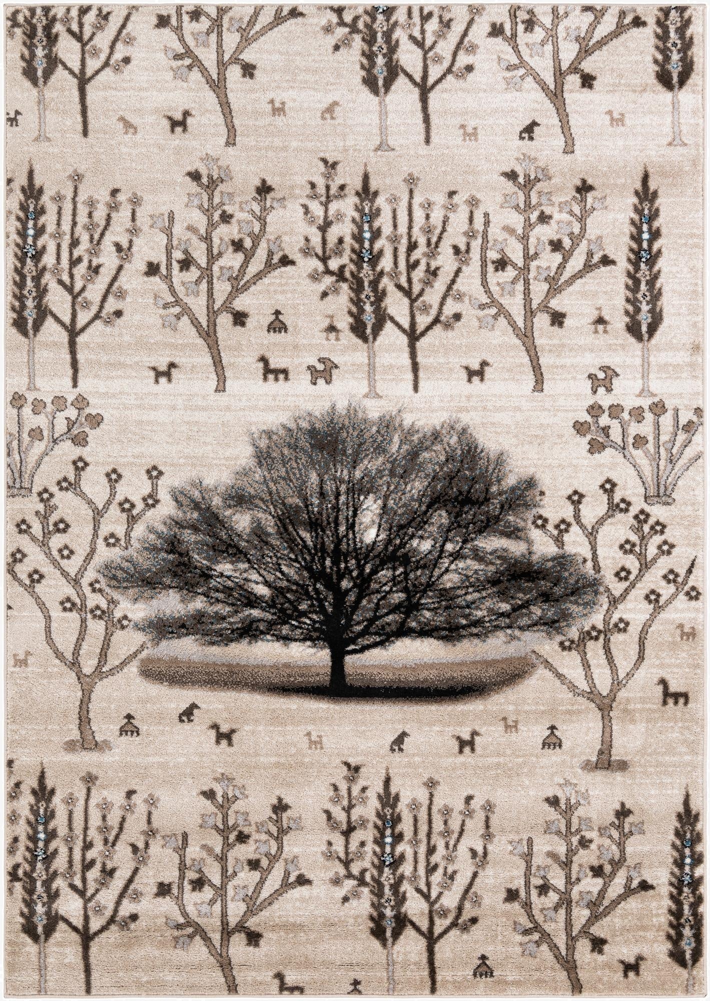  5' 3 x 7' 8 Gabbeh Rug