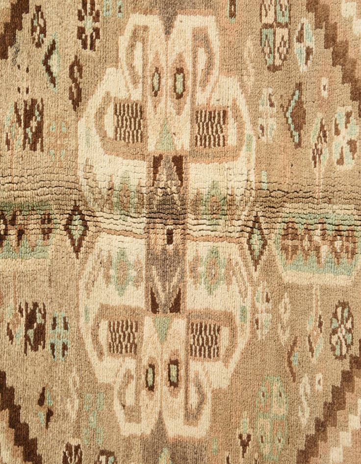 Detail image of  5' x 8' 4  Hand Knotted Hamedan Persian Wool Rug