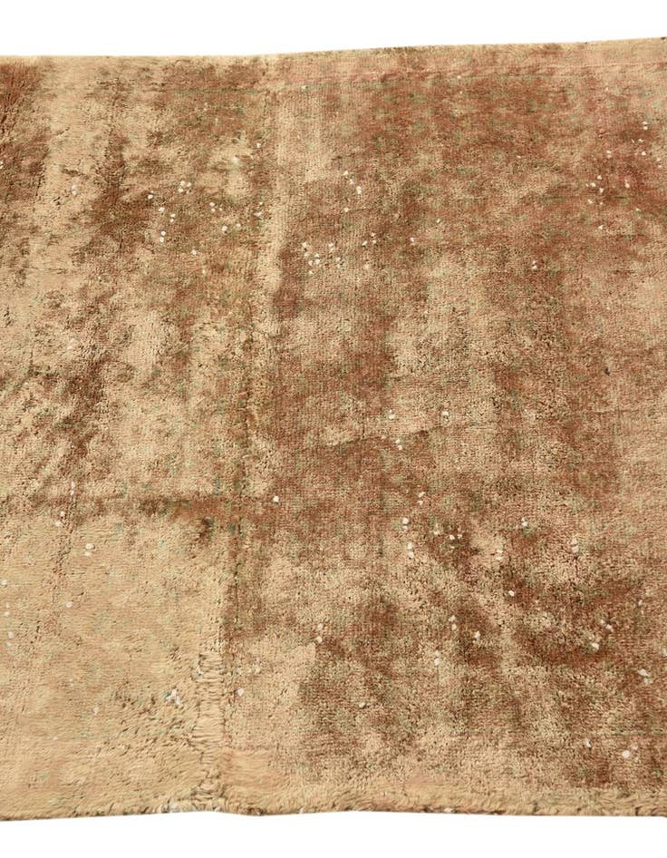 Detail image of  3' 5 x 5' 1  Hand Knotted Hamedan Persian Wool Rug