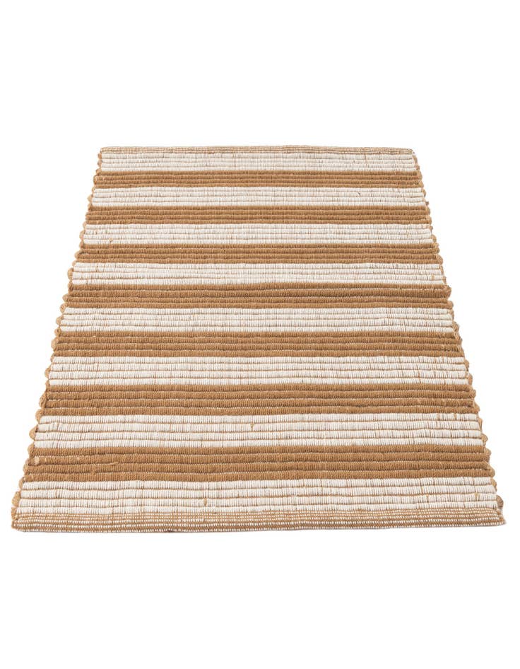 Detail image of  2' 1 x 3' 4  Hand Woven Hand Braided Jute Rug