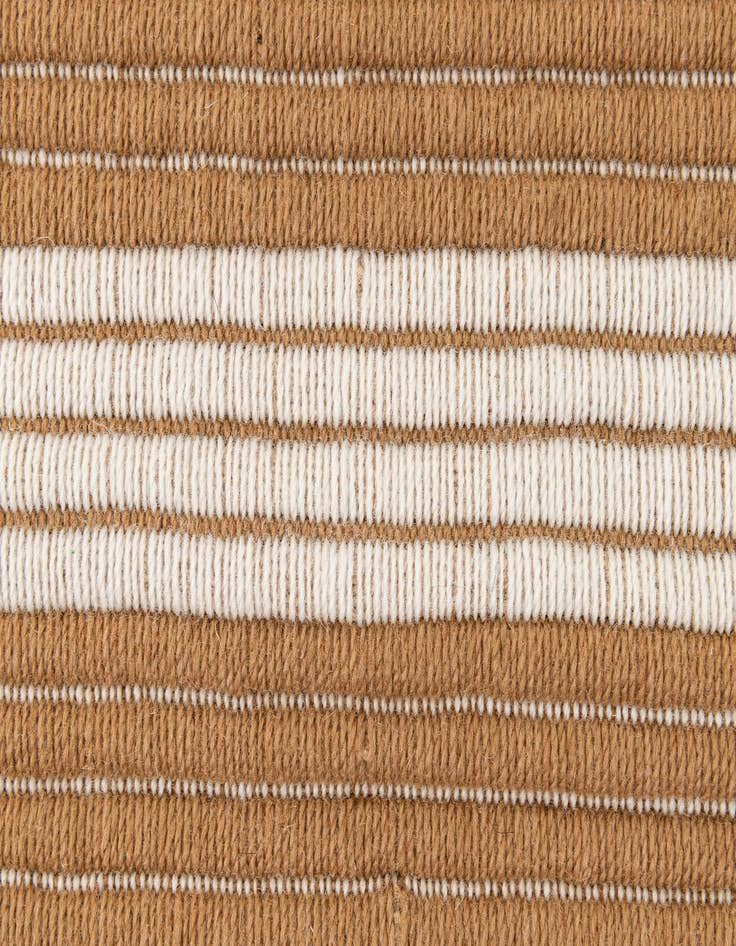 Detail image of  2' 1 x 3' 4  Hand Woven Hand Braided Jute Rug