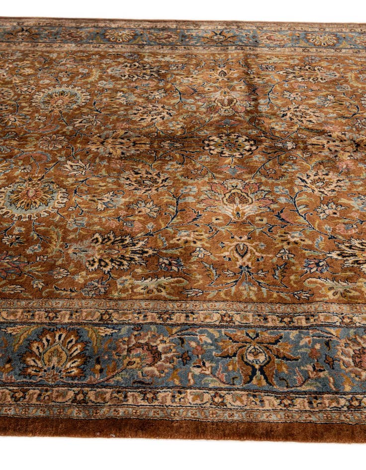 Detail image of  5' 1 x 7' 7  Hand Knotted Isfahan Oriental Wool Rug