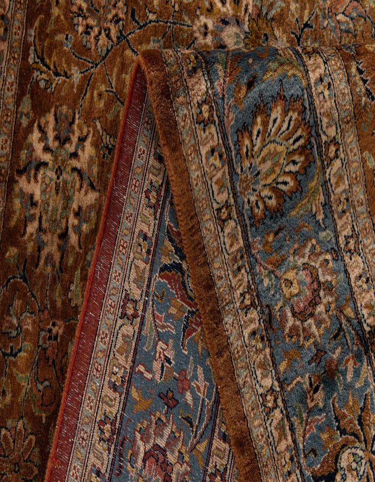 Detail image of  5' 1 x 7' 7  Hand Knotted Isfahan Oriental Wool Rug