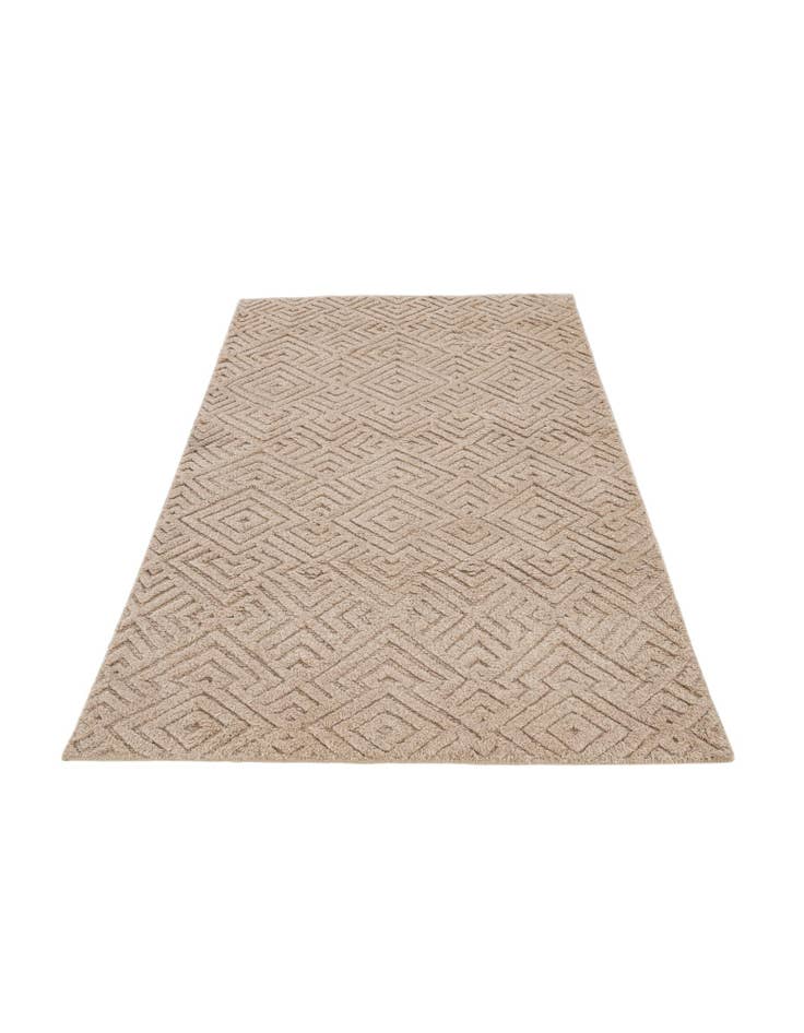 Detail image of 4' x 5' 10 Hand Woven Jill Zarin English Manor Wool Rug