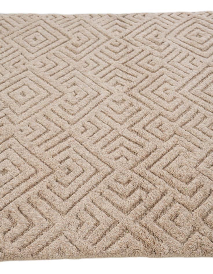 Detail image of 4' x 5' 10 Hand Woven Jill Zarin English Manor Wool Rug