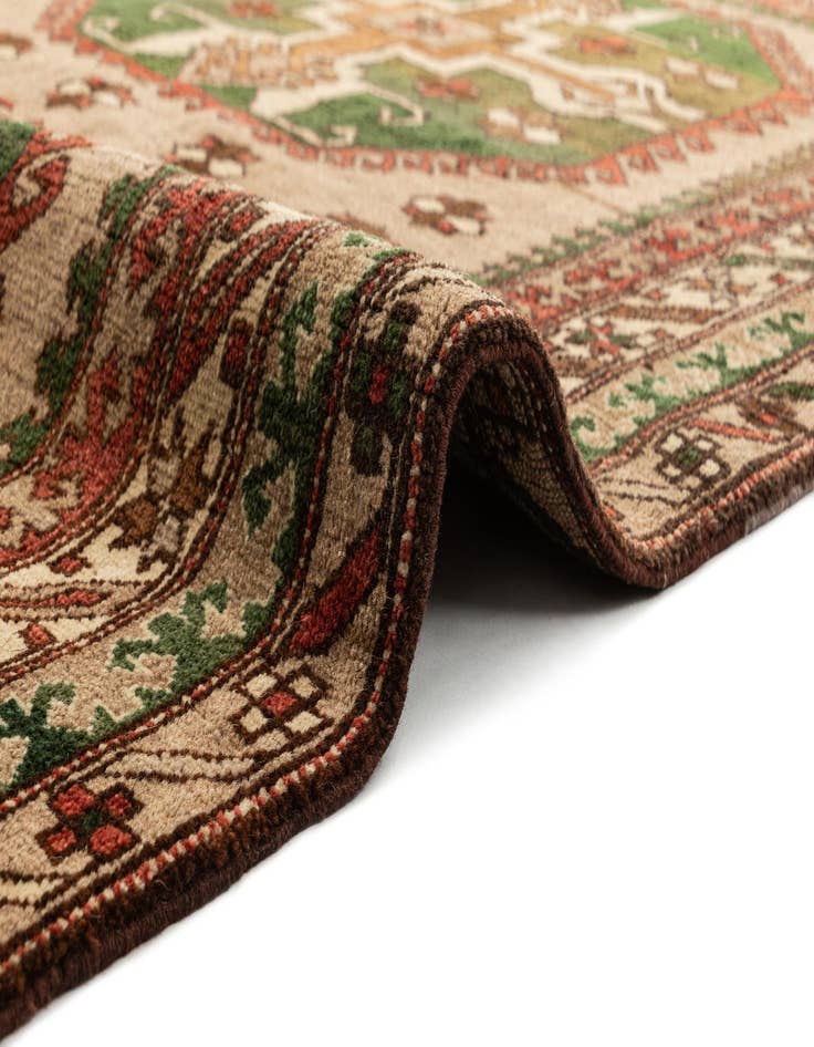 Detail image of  5' x 7' 4  Hand Knotted Kars Wool Rug