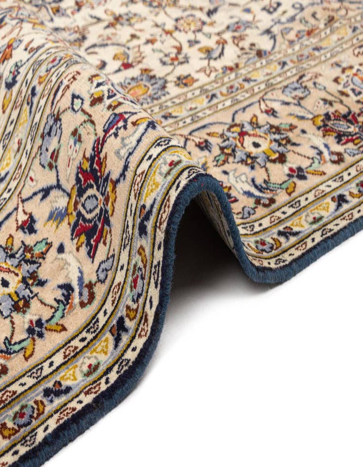 Detail image of  6' 5 x 9' 8 Kashan Wool Rug