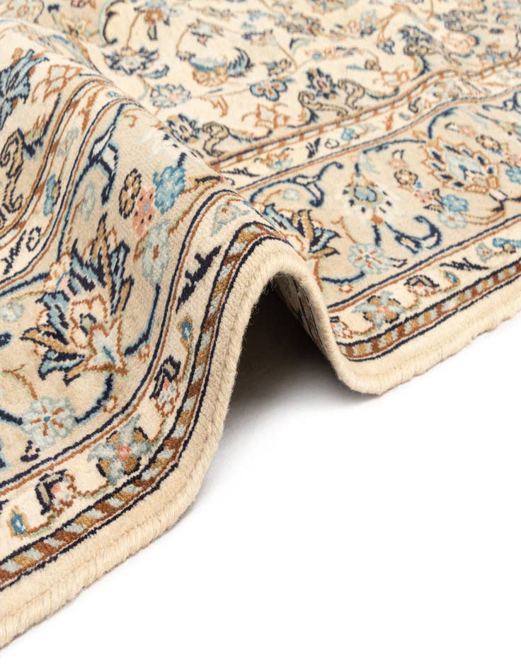 Detail image of  6' 5 x 9' 8 Kashan Wool Rug