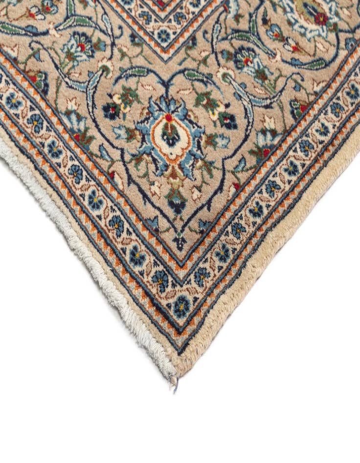 Detail image of  6' 5 x 9' 8 Kashan Wool Rug