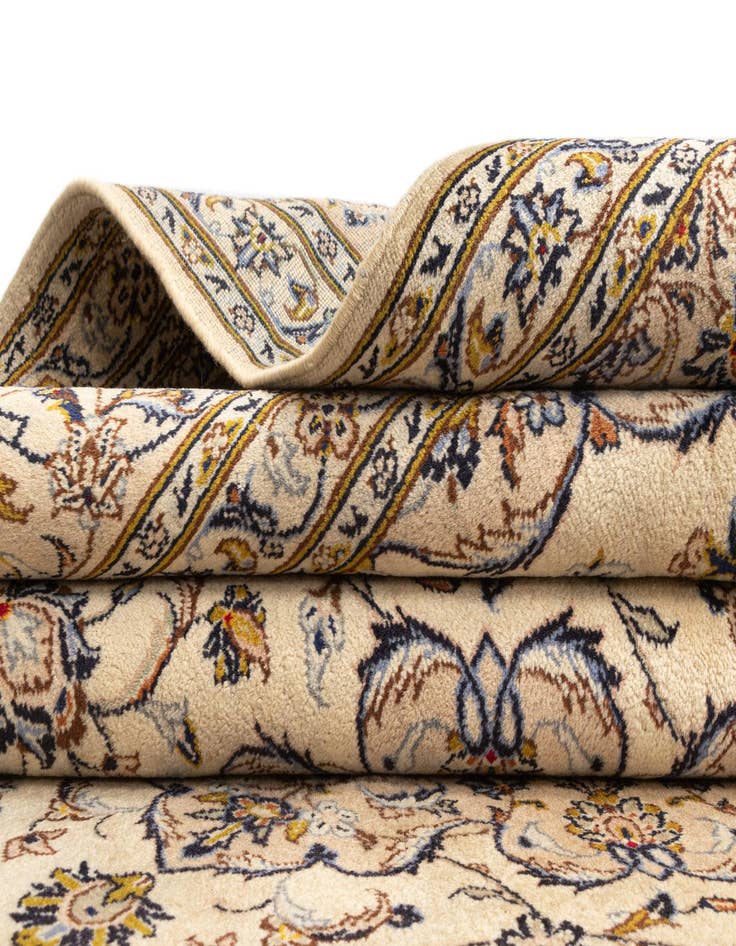 Detail image of  8' 2 x 12' Kashan Wool Rug