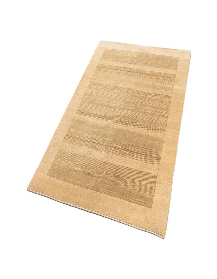 Detail image of  4' 8 x 6' 9  Hand Knotted Kashkuli Gabbeh Wool Rug